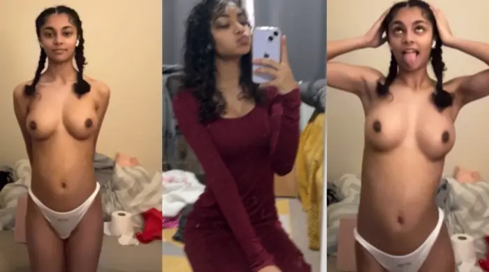 Indian Teen College Girl Boobs Fingering Pussy Viral Video